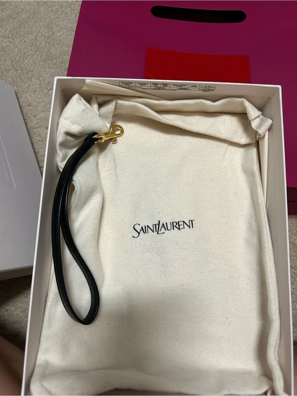 Saint Laurent chevron quilted
